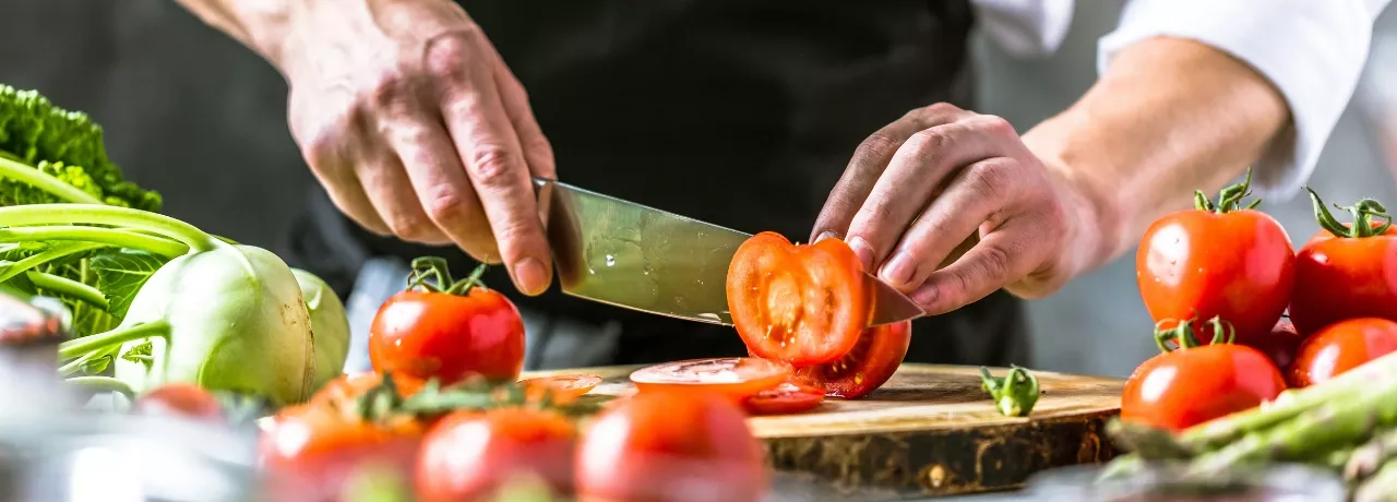 desperdício de alimentos no restaurante 