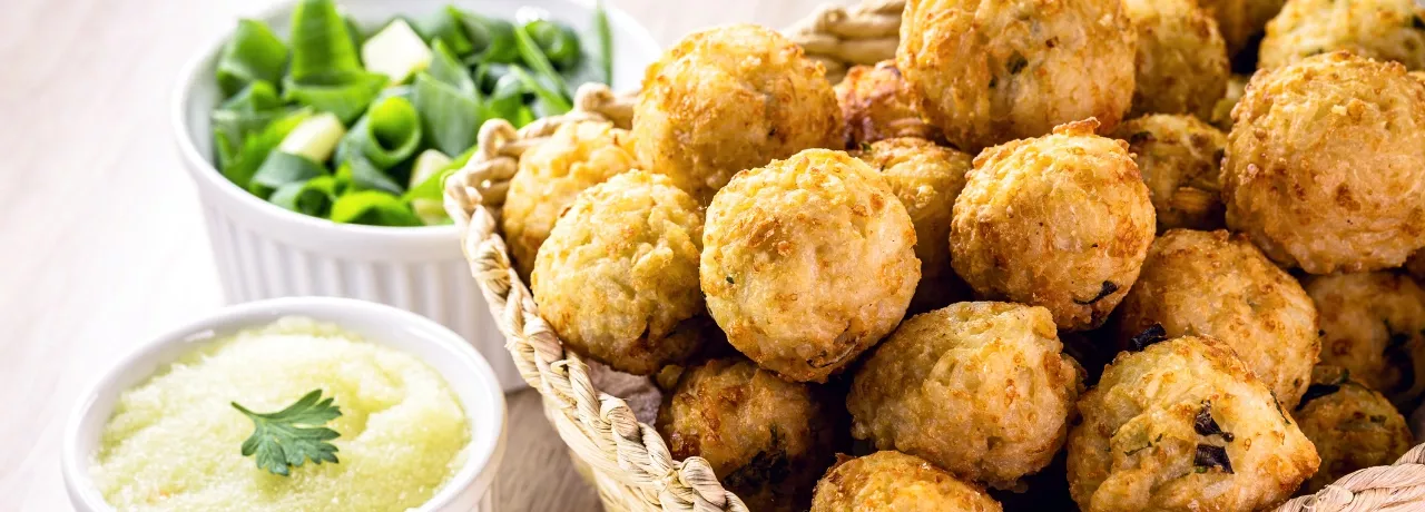 receita bolinhos de arroz nutritivos 