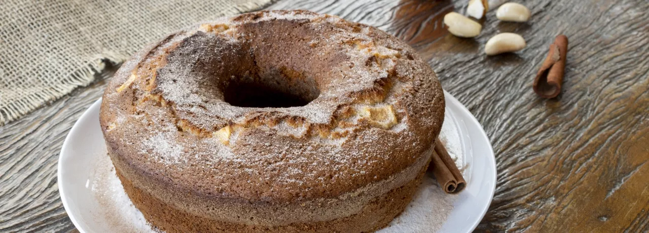 receita bolo de macã com especiarias 