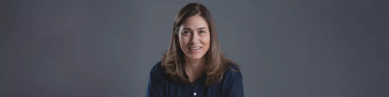 Foto mostra Ana Pugina, CMO da Pluxee