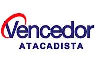 Logo da rede de supermercados Vencedor