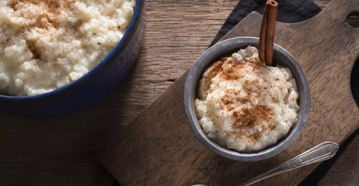 receita arroz doce com casca de abacaxi