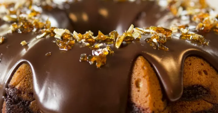 receita bolo de casca de abóbora com chocolate