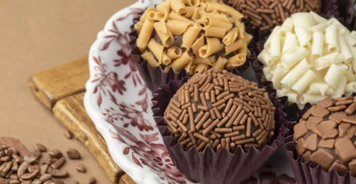 receita brigadeiro de banana