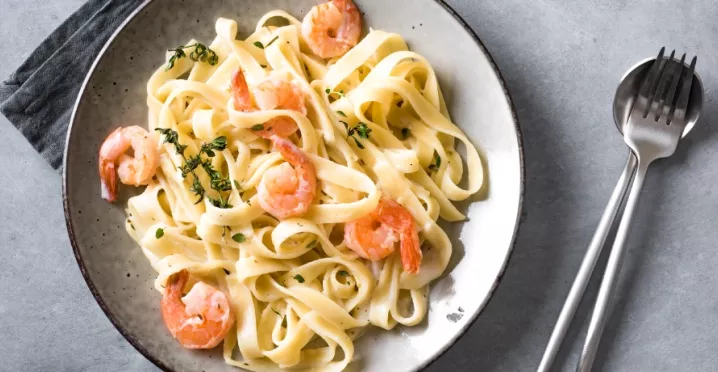 receita camarão cremoso