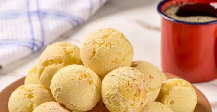 receita pão de beijo pão de queijo vegano