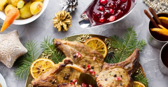 sobras da ceia de natal marmitas