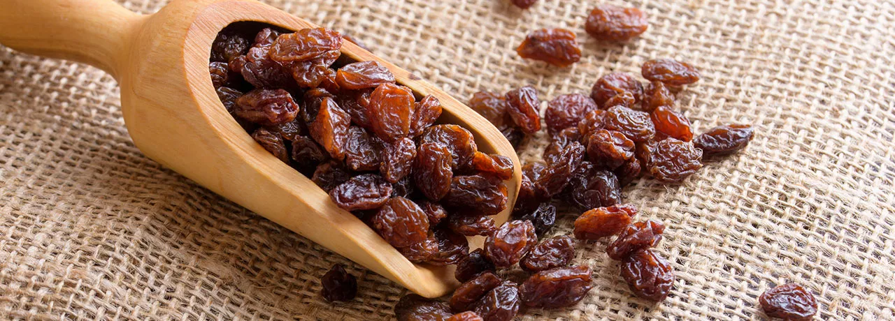 Dê uma chance para a uva passa! 