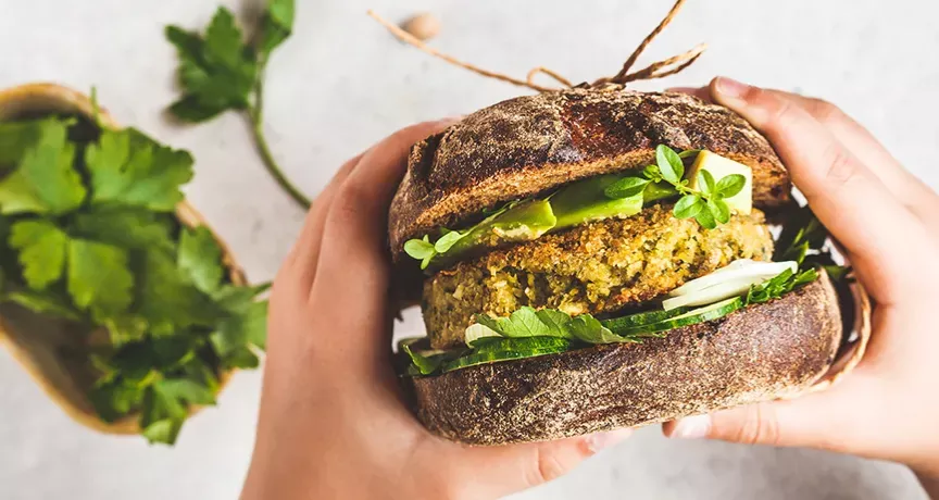 plant-based no restaurante