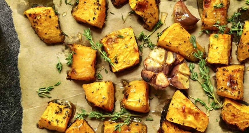 receita abóbora rústica assada