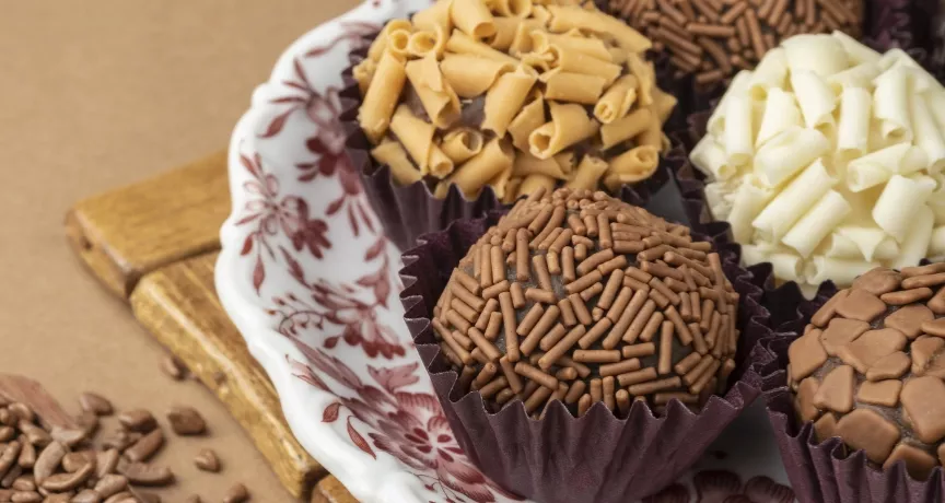 receita brigadeiro de banana