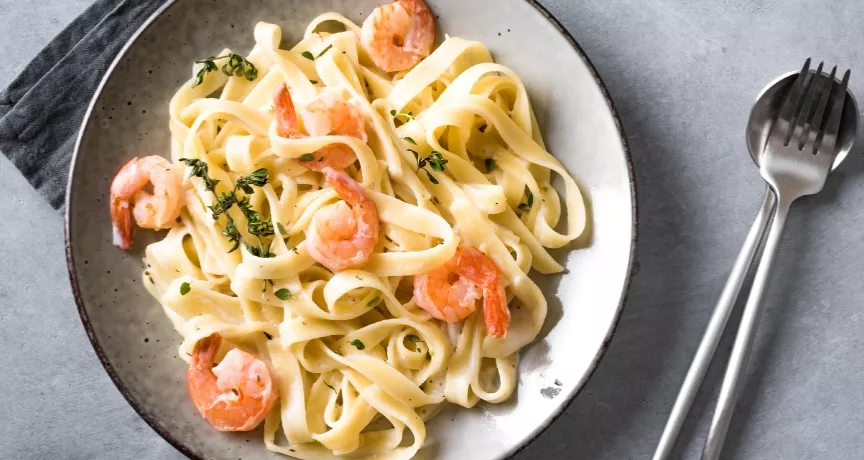 receita camarão cremoso