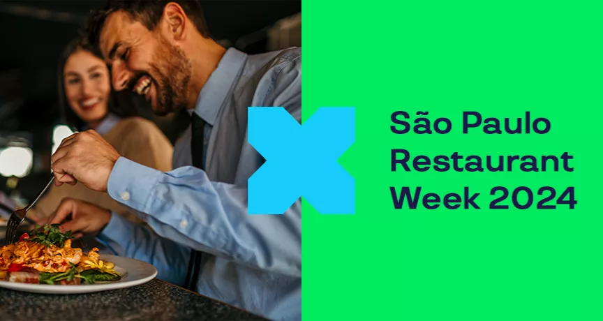 Casal aproveita descontos da SP Restaurant Week com seu vale-refeição Pluxee