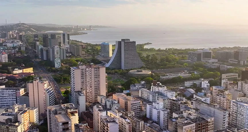 paisagem de Porto Alegre.