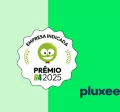 Imagem mostra o logo de reclame aqui e o logo da Pluxee