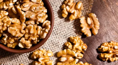 As nozes podem contribuir para uma alimentação mais saudável