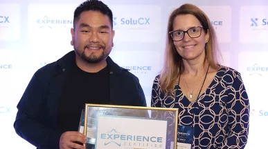 Ganhamos o Troféu Experience Awards e a Certificação Experience com base na opinião de quem importa: nossos clientes