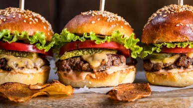 receita aprenda 3 receitas de hambúrgueres