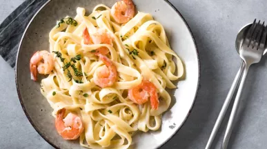 receita camarão cremoso