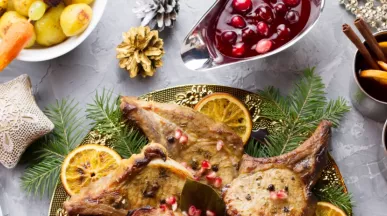 sobras da ceia de natal marmitas