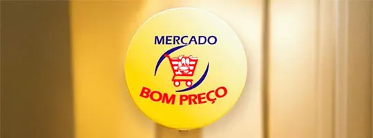 Logo Mercado Bom Preço