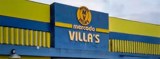 Logo Supermercado Villa’s  