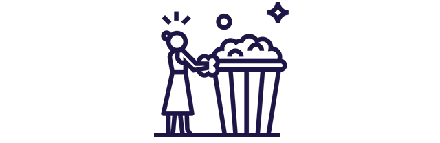 Acesso a cinemas, teatros e itens culturais para uma equipe mais criativa e satisfeita